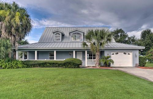 Lake Placid House | Waterfront Lake Placid Home with Dock and Fire Pit
