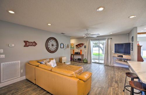 Lake Placid House | Waterfront Lake Placid Home with Dock and Fire Pit