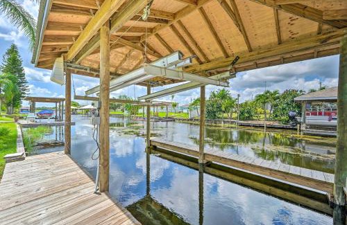 Lake Placid House | Waterfront Lake Placid Escape with Dock and Lanai