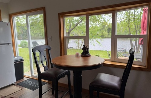 Eau Claire House | Waterfront legacy farm cottage house with WiFi, AC in lovely Eau Claire