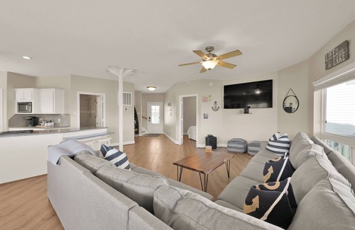 Blanchard House | Waterfront Lighthouse with Large Dock for a Great Family Getaway