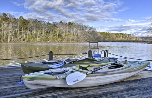 Wise House | Waterfront Lodge on Lake Gaston: Swim + Fish!