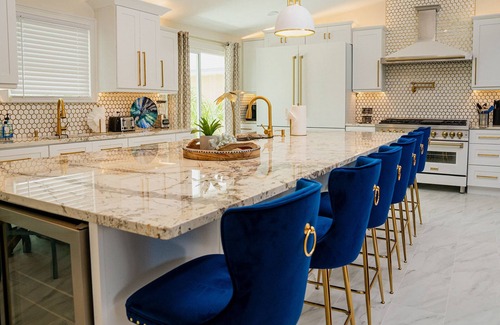 Indian Rocks Beach House | Waterfront Oasis, Heated Pool, Dock, Golf Cart & Chef’s Kitchen