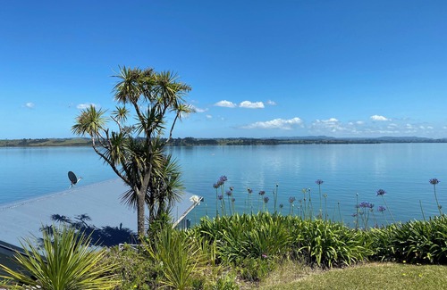 Clarks Beach House | Waterfront Oasis: Panoramic views, pool, pet-friendly. Like living on a boat.