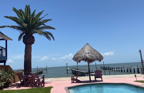 Dickinson House | Waterfront Oasis with private pool, Hot tub and 200 ft. Lighted fishing pier