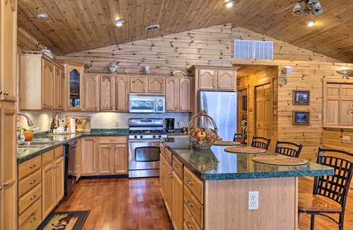 Park Falls Cottage | Waterfront Pike Lake Retreat: Snowmobile Paradise