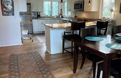 Mayfield Ski Chalet | Waterfront! Quiet, Spacious, Serene Retreat Located in a Private Wooded Setting