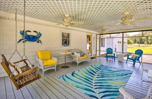 Reedville House | Waterfront Reedville Home with Private Dock!