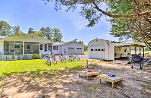 Reedville House | Waterfront Reedville Home with Private Dock!