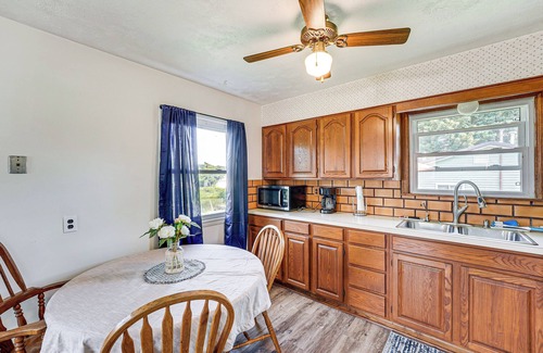 Reed City House | Waterfront Retreat w/Dock & Yard in Reed City!