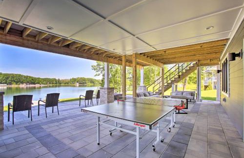 Traverse City House | Waterfront Silver Lake Home with Private 40 Dock!