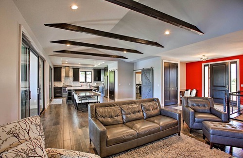 Traverse City House | Waterfront Silver Lake Home w/Private 40’ Dock!