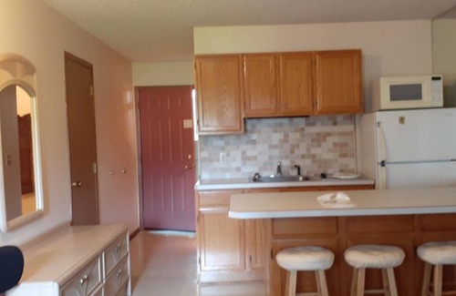 Bigfork Condo | Waterfront studio View of flathead Lake