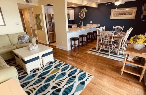 Midtown Ocean City Condo | Waterfront Stunning Bayfront-fishing, crabbing, pool, minutes from the beach
