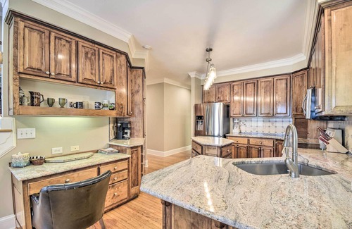 Sea Trail House | Waterfront Sunset Beach Escape w/Dock & Golf View