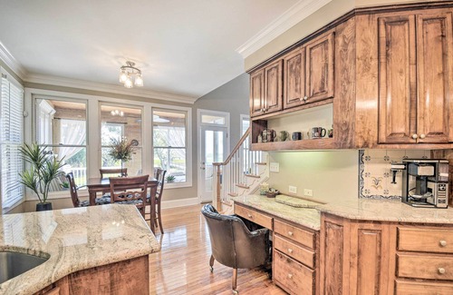 Sea Trail House | Waterfront Sunset Beach Escape w/Dock & Golf View