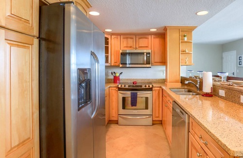 Clearwater Beach Condo | Waterfront Top Floor! Pets Allowed! Walk to Beach, Heated Pool, FREE Activities! ~ 603 Dockside