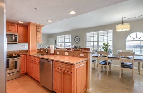 Clearwater Beach Condo | Waterfront Top Floor! Pets Allowed! Walk to Beach, Heated Pool, FREE Activities! ~ 603 Dockside