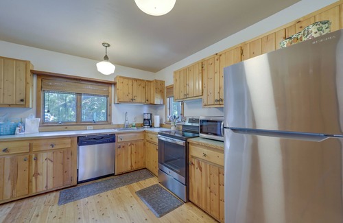 Rapid City Cottage | Waterfront Torch Lake Cottage w/Private Beach!