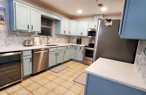 Navarre Beach House | Waterfront Townhome, Spacious, Remodeled, 5min walk to Gulf, Sound beach outside