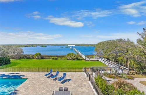 Crescent Beach House | Waterfront Vacation Home with Heated Pool Dock and Beach Nearby