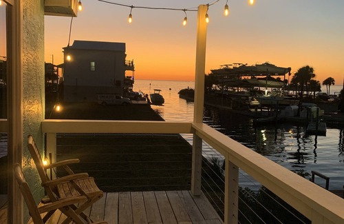 Hudson Beach Estates House | Waterfront Vacation Home with Gulf view- Boaters Paradise
