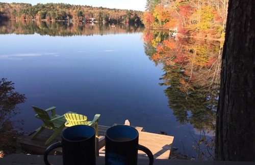 Sunapee House | Waterfront Vacation Home For Up To 5 Guests. Canoe, Swim, Ski, and Have Fun.