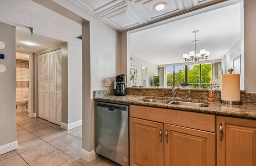 Indian Shores Condo | Waterfront views - steps from the Beach!