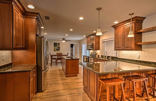 Winter Haven House | Waterfront Winter Haven Home with Dock & Hot Tub!