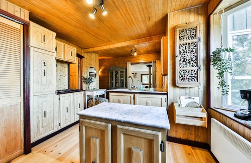 Rawdon Ski Chalet | Waterfront with panoramic view