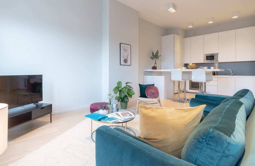 Quartier du Sablon - Zavelwijk Apartment | Waterloo II - One Bedroom Apartment, Sleeps 4