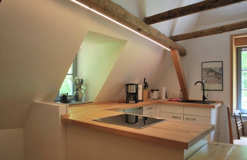 Heringen Apartment | Watermill Stay with Garden