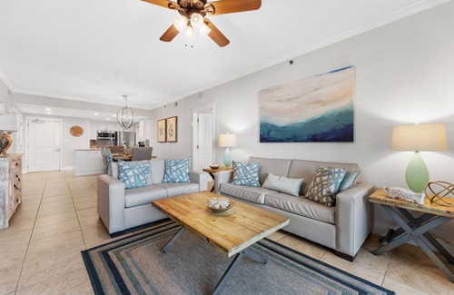 Fort Walton Beach Condo | Waterscape B304 ~ Amazing Beach & Lazy River Views ~ Free Beach Service