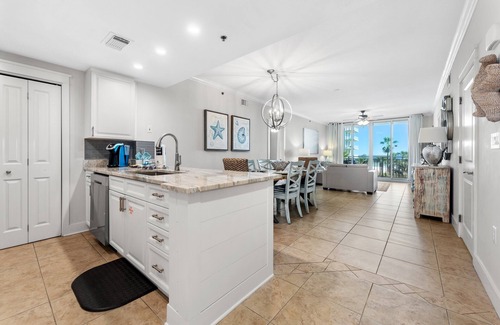 Fort Walton Beach Condo | Waterscape B304 ~ Amazing Beach & Lazy River Views ~ Free Beach Service