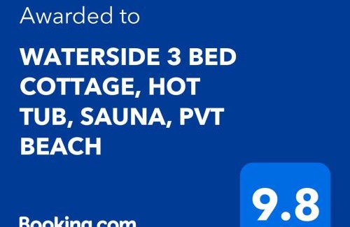 Arrochar House | WATERSIDE 3 BED COTTAGE, HOT TUB, SAUNA, PVT BEACH