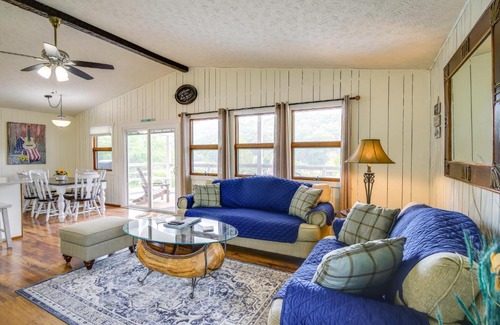 Bean Station House | Waterside Cherokee Lake Home with Private Dock!