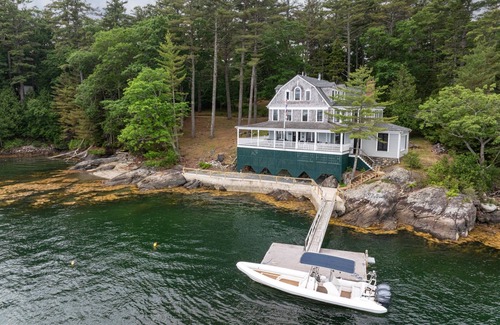 Blue Hill House | Waterside Parker Point Gem with Signature Dining Room & Wrap Around Porch