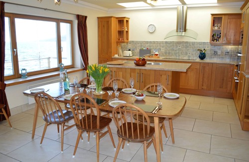 Tighnabruaich House | Waterside Villa, shore front location with 22m balcony, 5 bathrooms, sleeps 8