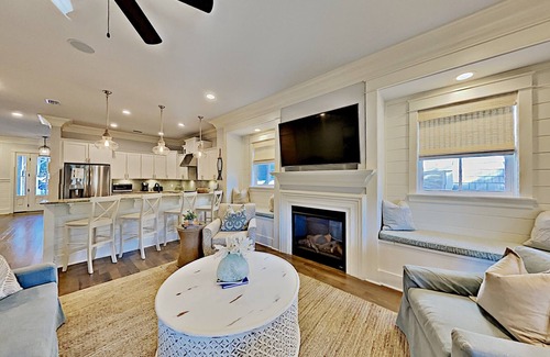 WaterSound West Beach House | Watersound Beach Home - 6 Free Bikes - Deeded Beach Access - Sleeps 12
