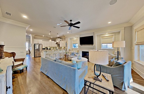 WaterSound West Beach House | Watersound Beach Home - 6 Free Bikes - Deeded Beach Access - Sleeps 12