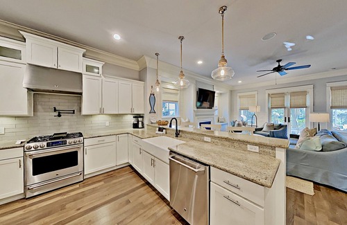 WaterSound West Beach House | Watersound Beach Home - 6 Free Bikes - Deeded Beach Access - Sleeps 12