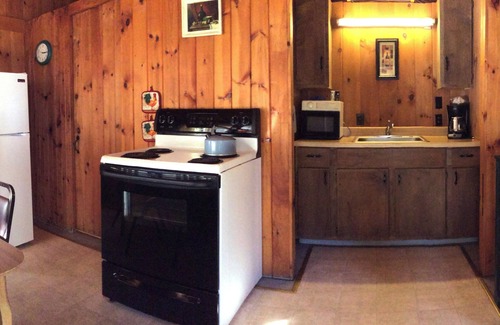 North Sebago Cottage | Waterview Cottage-Private Beach-Pets Welcome - Round Table Lodge, Sebago, Maine