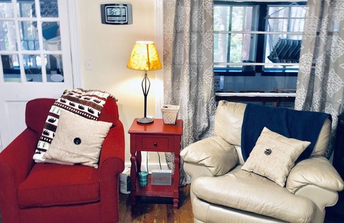 Farrandsville Cabin | WATERVILLE-conv located, cottage in the woods-close Rail Trail, PINE CREEK