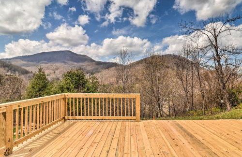 Waynesville House | Waynesville Smart Cabin with Hot Tub and Views!
