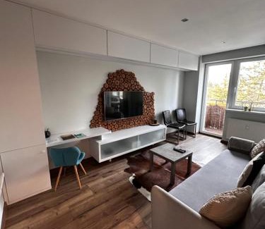 Banska Bystrica Apartment | WE Apartment - close to the center & city view, Self check-in 24h