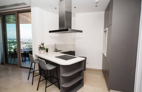 City Centre Apartment | WealthyStays: Sky Residence Nicosia