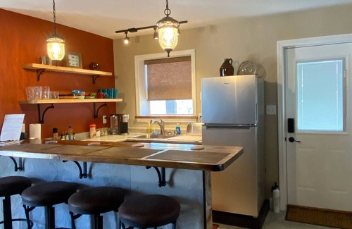 Patricksburg Cabin | Wedding Veranda and lodging at Cataract Falls Lodge