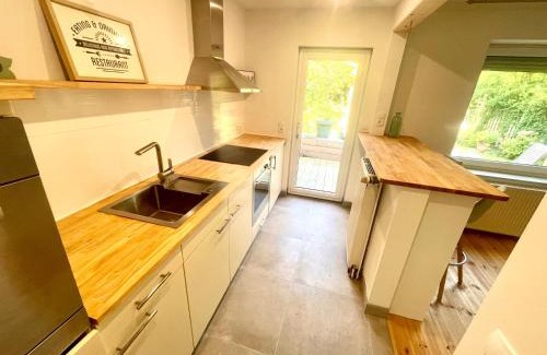 Weener Apartment | Weener - City Apartment mit Garten