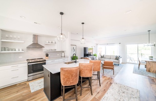 Central Business District House | Welcome to Downtown LYH: Luxe Condo w/Movie Room