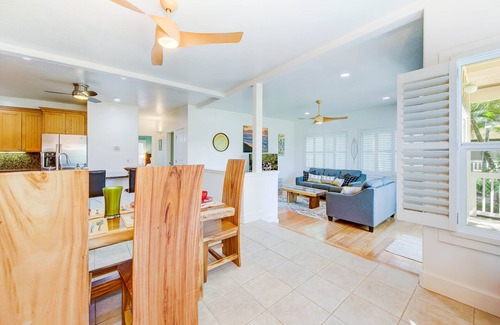 Poipu Condo | Welcome to Paradise Modern 2BR with A/C Garden Views and Poipu Beach Club Access